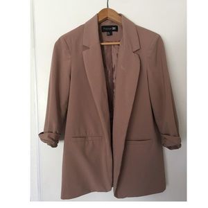 Taupe Feminine Blazer
